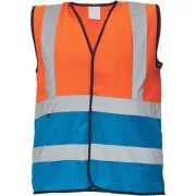 LYNX DUO Weste orange / royal S