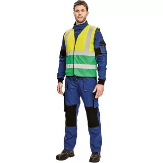 LYNX DUO Weste orange / royal M LYNX DUO Weste orange / royal M