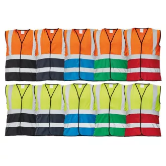 LYNX DUO Weste orange / royal M LYNX DUO Weste orange / royal M