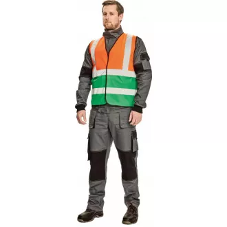 LYNX DUO Weste orange / grün S LYNX DUO Weste orange / grün S
