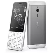 Nokia 230 Dual-SIM, Silber