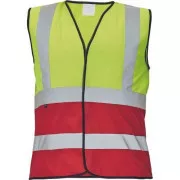 LYNX DUO Weste gelb / rot XL