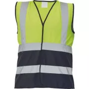 LYNX DUO Weste gelb / schwarz XL