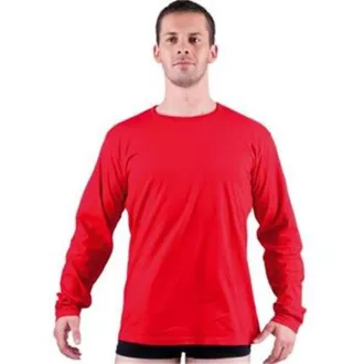 CAMBON T - Shirt langarm rot S