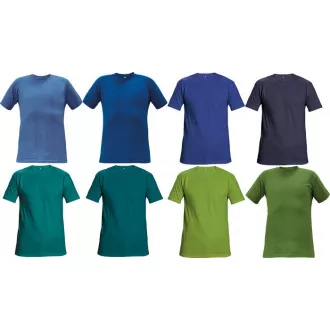 TEESTA T-Shirt himmelblau XXXL