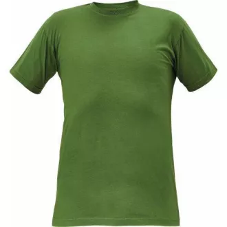 TEESTA T-Shirt grasgrün M