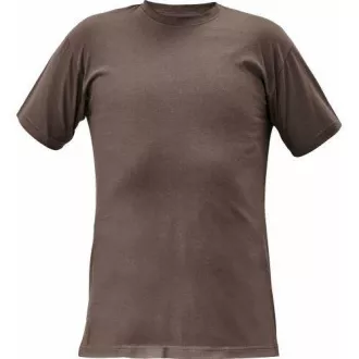 TEESTA T-Shirt Kastanie L