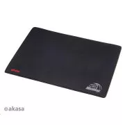 AKASA Mauspad Venom Black, Stärke 3mm, Naturkautschuk, resistent gegen Schmutz und Staub, schwarz