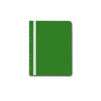 Schnellbinder A4 ROC PP Euroscharnier Vorderseite klar Rückseite grün Schnellbinder A4 ROC PP Euroscharnier Vorderseite klar Rückseite grün