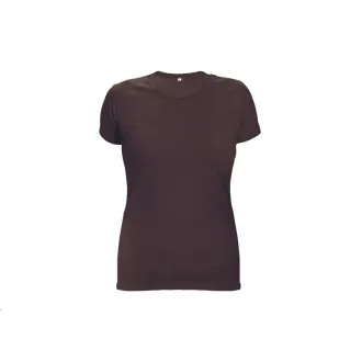 SURMA LADY dunkles T-Shirt braun S SURMA LADY dunkles T-Shirt braun S
