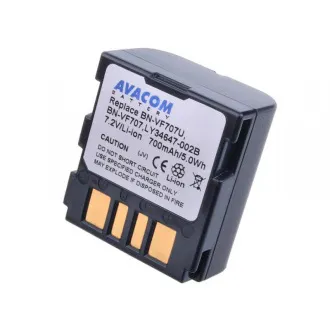AVACOM JVC BN-VF707, 707U Li-Ion 7,2V 710mAh 5,1Wh AVACOM JVC BN-VF707, 707U Li-Ion 7,2V 710mAh 5,1Wh