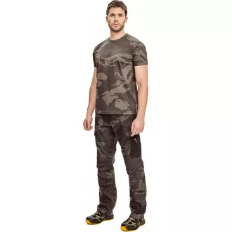 CRAMBE T-Shirt beige camouflage L
