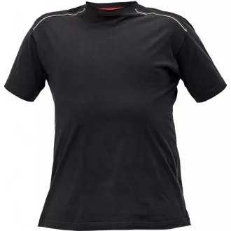 KNOXFIELD T-Shirt anthrazit / rot XXL
