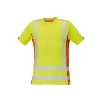 LATTON HV T-Shirt gelb / orange S