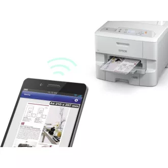 EPSON WorkForce Pro WF-6090DW Tintenstrahldrucker, A4, 34 S./Min., Ethernet, WiFi (Direkt), Duplex, NFC EPSON WorkForce Pro WF-6090DW Tintenstrahldrucker, A4, 34 S./Min., Ethernet, WiFi (Direkt), Duplex, NFC