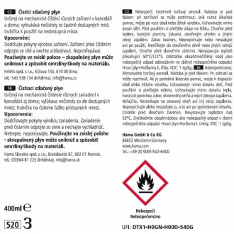 Hama komprimiertes Spülgas, 400 ml Hama komprimiertes Spülgas, 400 ml