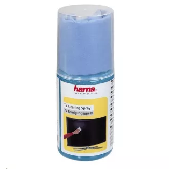 Hama Reinigungsspray für TV, 200 ml, inkl. Tuch Hama Reinigungsspray für TV, 200 ml, inkl. Tuch