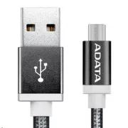 ADATA Micro USB-Kabel - USB A 2.0, 100cm, schwarz