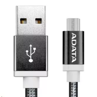 ADATA Micro USB-Kabel - USB A 2.0, 100cm, schwarz ADATA Micro USB-Kabel - USB A 2.0, 100cm, schwarz