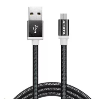 ADATA Micro USB-Kabel - USB A 2.0, 100cm, schwarz ADATA Micro USB-Kabel - USB A 2.0, 100cm, schwarz