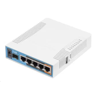 MikroTik hAP ac, 720MHz CPU, 128MB RAM, 5x LAN, 2.4 5GHz, Wi-Fi 802.11b/g/n/ac, SFP-Slot, inkl. L4 MikroTik hAP ac, 720MHz CPU, 128MB RAM, 5x LAN, 2.4 5GHz, Wi-Fi 802.11b/g/n/ac, SFP-Slot, inkl. L4
