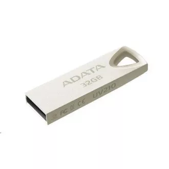 ADATA Flash Disk 32GB UV210, USB 2.0 Dash Drive, Metall