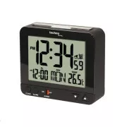TechnoLine WT 195 - Digitaler Wecker schwarz mit Thermometer