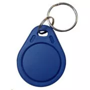 Elatec RFID Unique Chip, Schlüsselanhänger, 125 kHz, blau, Standard Temic / ISO11784 / 785