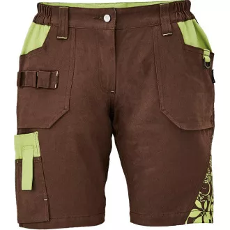 YOWIE Shorts Damen braun / grün 36 YOWIE Shorts Damen braun / grün 36