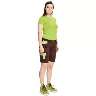 YOWIE Shorts Damen braun / grün 38 YOWIE Shorts Damen braun / grün 38