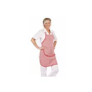 VENUS Schürze rot-weiß