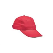 Baseballcap aus TULLE rot