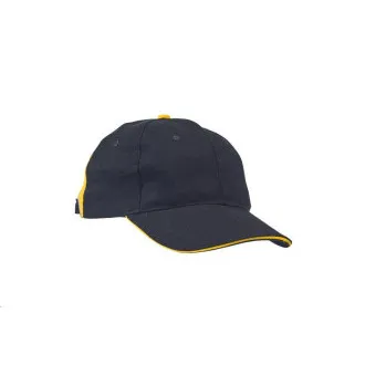 KNOXFIELD Baseballcap schwarz / gelb KNOXFIELD Baseballcap schwarz / gelb