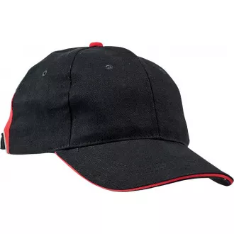 KNOXFIELD Baseballcap schwarz / gelb