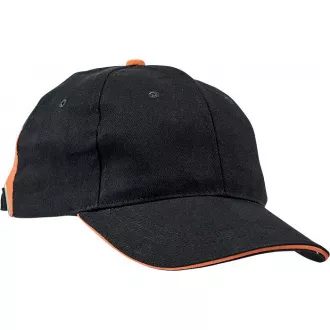 KNOXFIELD Baseballcap schwarz / rot KNOXFIELD Baseballcap schwarz / rot
