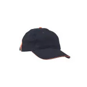 KNOXFIELD Baseballcap schwarz / orange