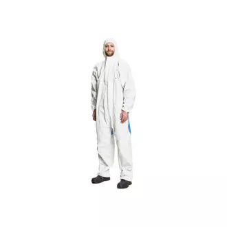 CHEMSAFE COOL Overall weiß / blau XXL