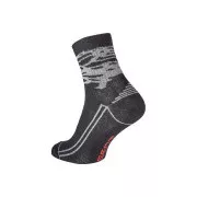 KATEA Socken grau / schwarz Nr.39 / 40