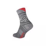 OWAKA Socken grau / rot Nr.41 / 42