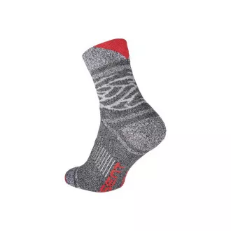OWAKA Socken grau / rot Nr.45 / 46 OWAKA Socken grau / rot Nr.45 / 46