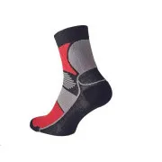 KNOXFIELD BASIC Socken schwarz/rot 41/42