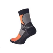 KNOXFIELD BASIC Socken schwarz/orange 43/44