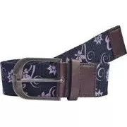YOWIE LADY Gürtel navy / sv. lila S / M