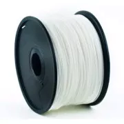 GEMBIRD Druckschnur (Filament) PLA, 1, 75mm, 1kg, weiß