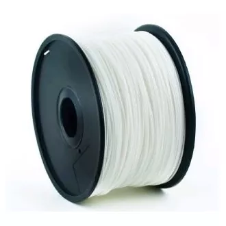 GEMBIRD Druckschnur (Filament) PLA, 1, 75mm, 1kg, weiß