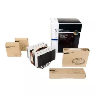 NOCTUA CPU-Kühler NH-D15, 2x 140mm, LGA1851, AM5, braun/silber NOCTUA CPU-Kühler NH-D15, 2x 140mm, LGA1851, AM5, braun/silber