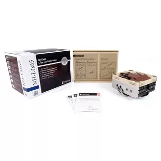 NOCTUA CPU-Kühler NH-L9x65, 1x 92mm, LGA1851, AM5, braun/silber NOCTUA CPU-Kühler NH-L9x65, 1x 92mm, LGA1851, AM5, braun/silber