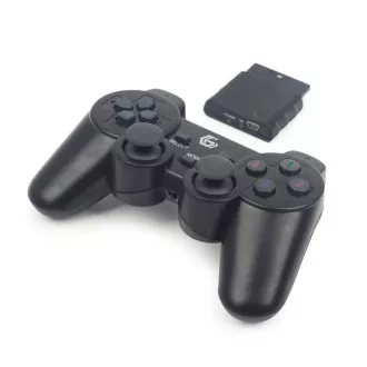 GEMBIRD Gamepad JPD-WDV-01, vibrierend, kabellos, PC / PS2 / PS3, USB