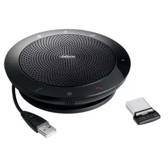 Jabra omnidirektionaler Sprachkommunikator SPEAK 510+, MS, USB, BT, schwarz Jabra omnidirektionaler Sprachkommunikator SPEAK 510+, MS, USB, BT, schwarz