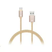 CONNECT IT Wirez Premium Metallic USB C - USB, Roségold, 1 m